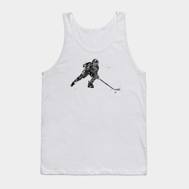 Hockey player Tank Top by erzebeth